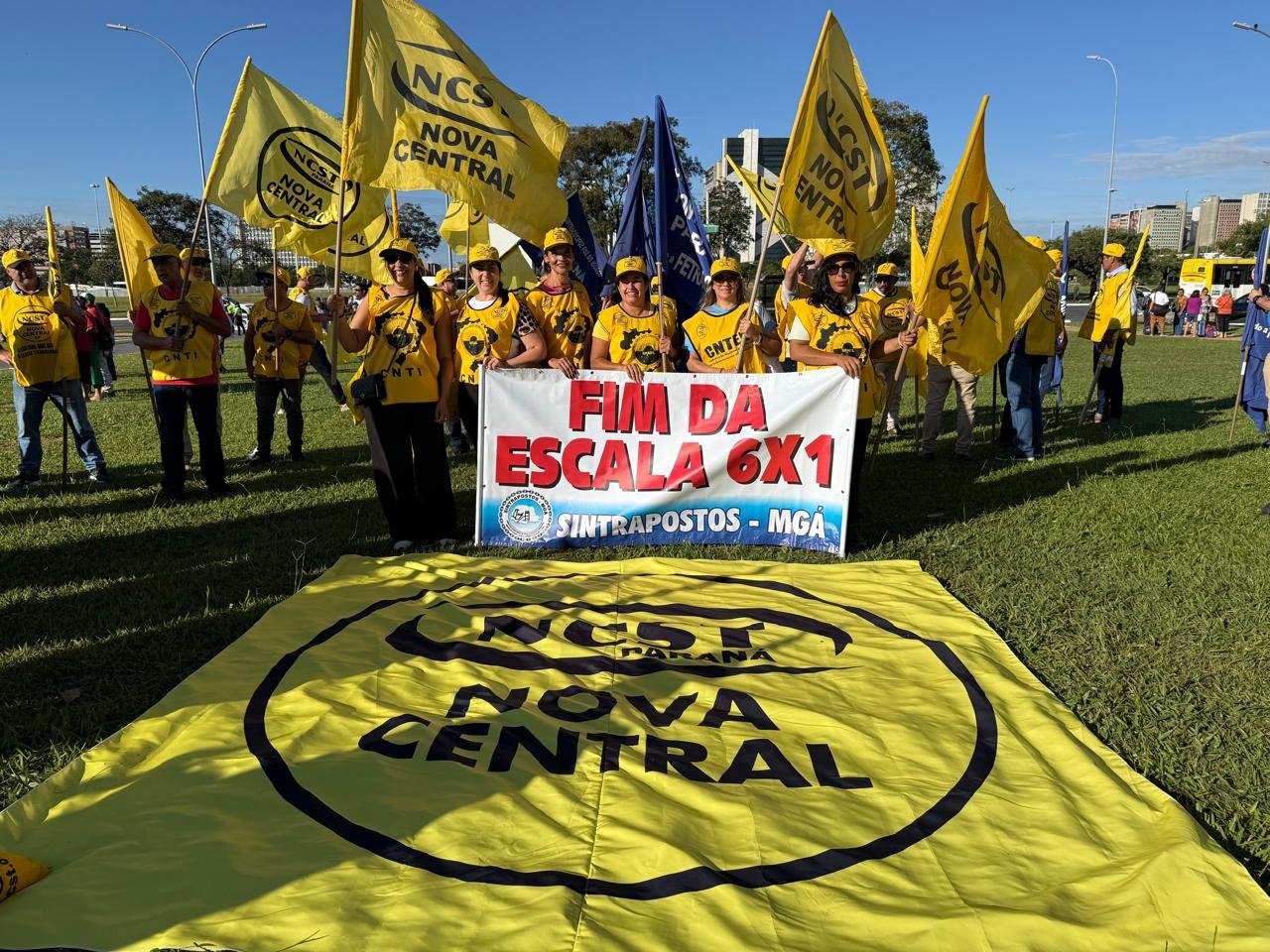 Marcha em Brasília pelo fim da escala 6x1